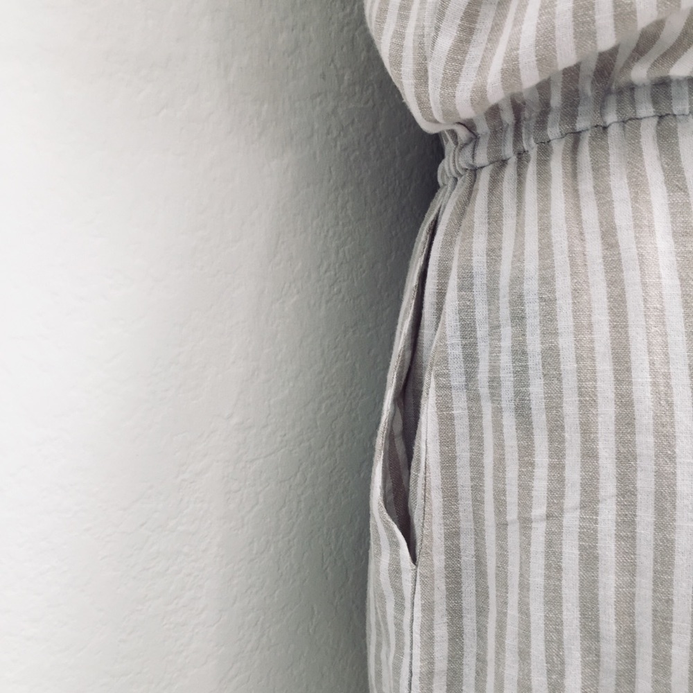 Sanctuary Sand Valley Stripe Romper - Picture 5 of 8